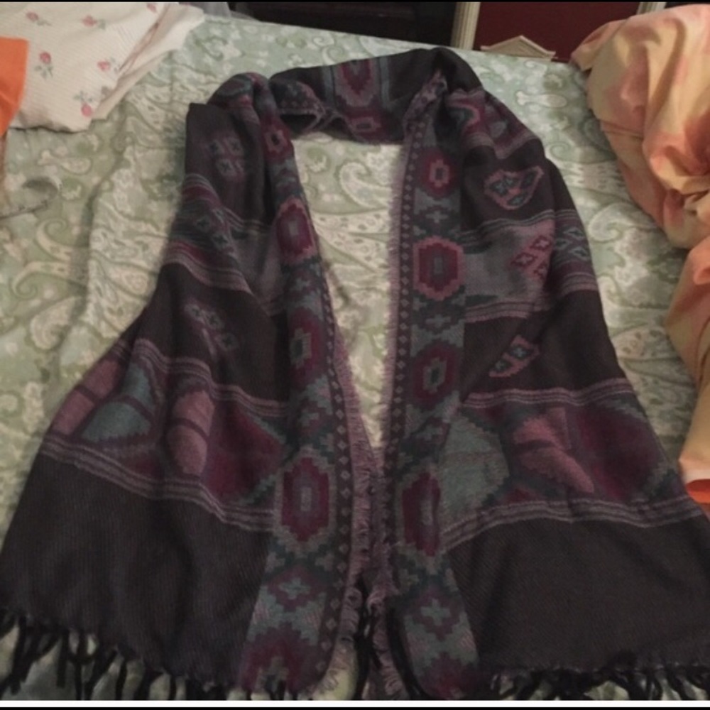 Scarve  Gray by Saks Fifth Avenue